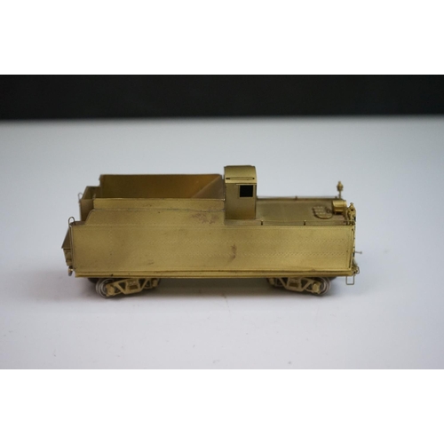 144 - Boxed Key Imports HO gauge DM & IR 2-10-2 Santa Fe brass locomotive & tender, by Samhongsa (Korea), ... 