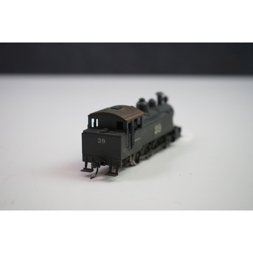 151 - Boxed Toby HO gauge NWSL Baldwin Side Tank 0-8-0T circa 1895 brass locomotive & tender, painted, app... 