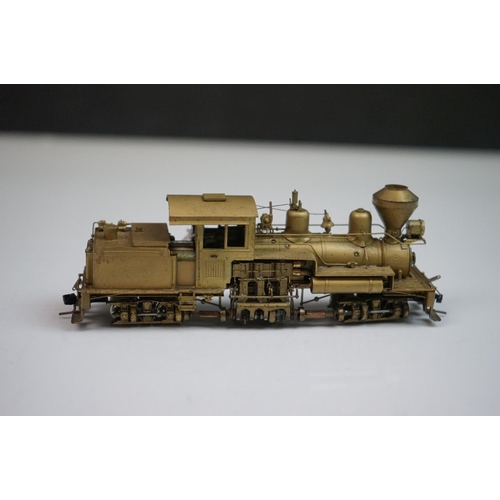 158 - Boxed United Scale Models HO gauge Cowichan R.R. 25 Ton TonShay HOn3 brass locomotive exclusively fo... 