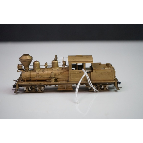 158 - Boxed United Scale Models HO gauge Cowichan R.R. 25 Ton TonShay HOn3 brass locomotive exclusively fo... 