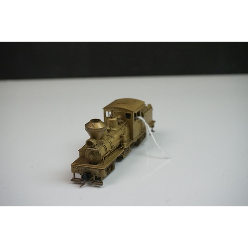 158 - Boxed United Scale Models HO gauge Cowichan R.R. 25 Ton TonShay HOn3 brass locomotive exclusively fo... 