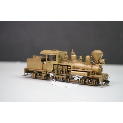 158 - Boxed United Scale Models HO gauge Cowichan R.R. 25 Ton TonShay HOn3 brass locomotive exclusively fo... 