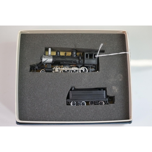 159 - Boxed United Scale Models HO gauge Ma&Pa 2-8-0  brass locomotive exclusively for Pacific Fast Mail m... 