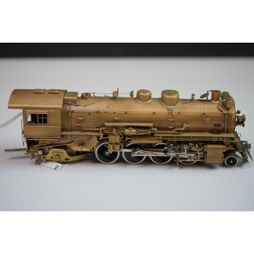 160 - Boxed United Scale Models HO gauge Western Pacific 2-8-2 brass locomotive exclusively for Pacific Fa... 