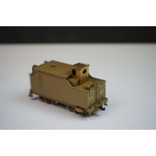 161 - Boxed SKI HO gauge Northern Pacific 2-8-2 W brass locomotive & tender Pacific Fast Mail exclusive (K... 