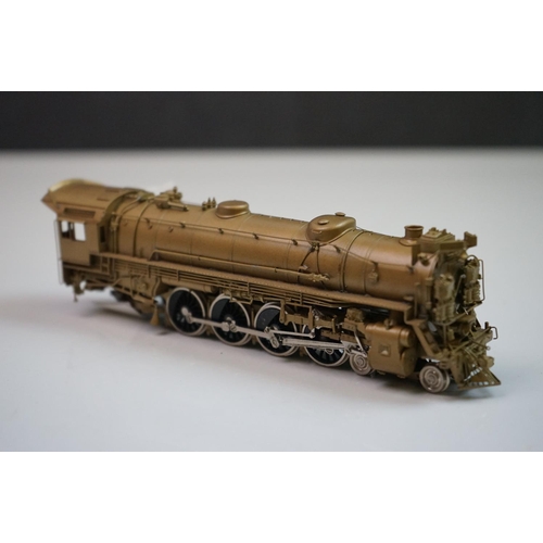 162 - Boxed Custom Brass by NJ HO gauge Chesapeake & Ohio Railways Class J-2 4-8-2 ST-803 by Daiyoung Mode... 