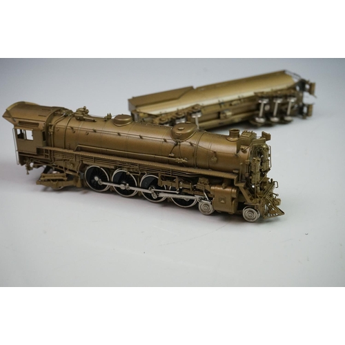 162 - Boxed Custom Brass by NJ HO gauge Chesapeake & Ohio Railways Class J-2 4-8-2 ST-803 by Daiyoung Mode... 