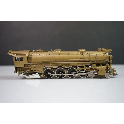 162 - Boxed Custom Brass by NJ HO gauge Chesapeake & Ohio Railways Class J-2 4-8-2 ST-803 by Daiyoung Mode... 