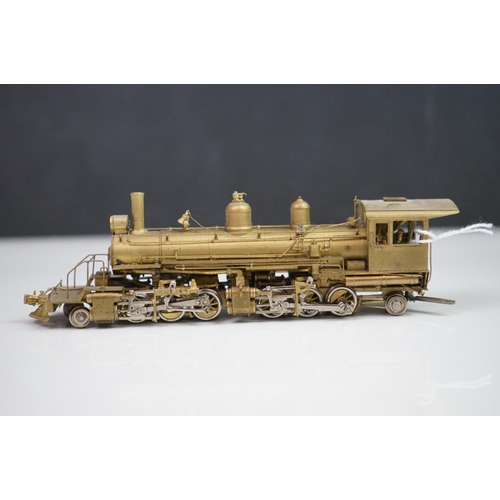 165 - Boxed Sunset Models HO gauge Casper South Fork and Eastern Sampson #7 2-6-6-2 brass locomotive & ten... 