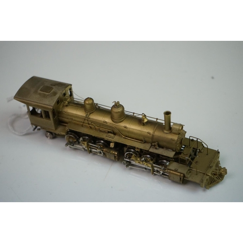 165 - Boxed Sunset Models HO gauge Casper South Fork and Eastern Sampson #7 2-6-6-2 brass locomotive & ten... 