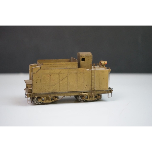 166 - Boxed Sunset Models HO gauge Casper Denver & Salt Lake 2-8-2 (FWH) brass locomotive & tender by Samh... 