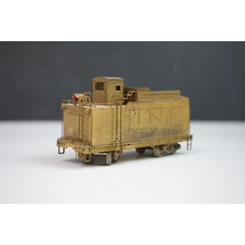 166 - Boxed Sunset Models HO gauge Casper Denver & Salt Lake 2-8-2 (FWH) brass locomotive & tender by Samh... 