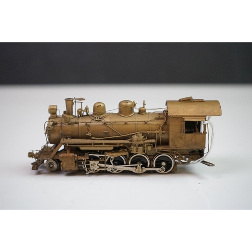 167 - Boxed Hallmark Models INC SPT&NO C-24 2-8-0 brass locomotive & tender by Dong Jin (Korea), unpainted... 