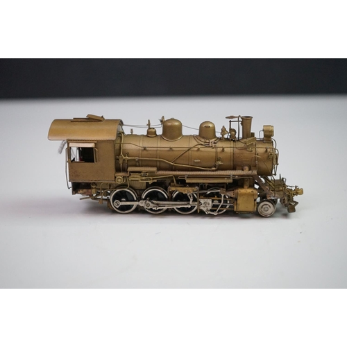 167 - Boxed Hallmark Models INC SPT&NO C-24 2-8-0 brass locomotive & tender by Dong Jin (Korea), unpainted... 