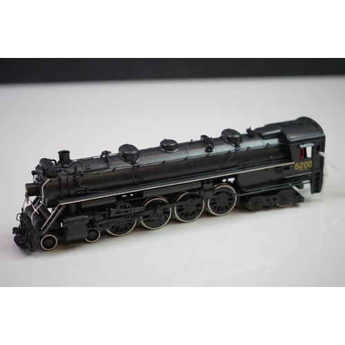 172 - Boxed Toby Model Co exclusively for Pacific Fast Mail HO gauge CNR 4-8-4 Class 6200 Canadian Nationa... 