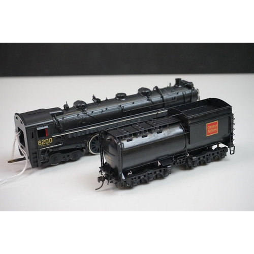 172 - Boxed Toby Model Co exclusively for Pacific Fast Mail HO gauge CNR 4-8-4 Class 6200 Canadian Nationa... 