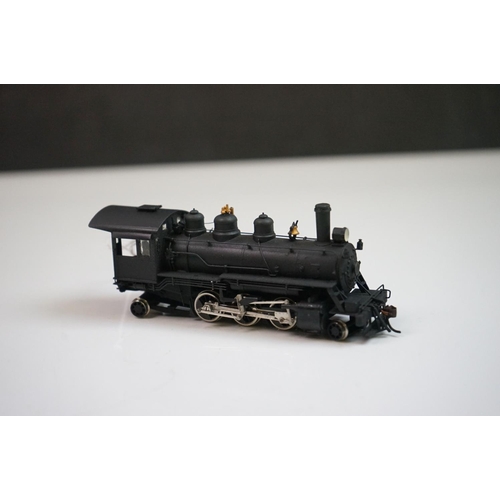 174 - Boxed United Scale Models HO gauge Baldwin 2-6-2 brass locomotive exclusively for Pacific Fast Mail ... 