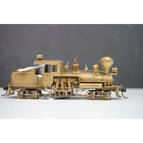 175 - Boxed United Scale Models HO gauge Hillcrest RR 25-TonShay HO brass locomotive exclusively for Pacif... 