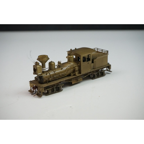 176 - Boxed United Scale Models HO gauge Benson Log Co 25 TonShay HO brass locomotive exclusively for Paci... 