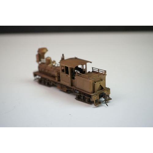 176 - Boxed United Scale Models HO gauge Benson Log Co 25 TonShay HO brass locomotive exclusively for Paci... 