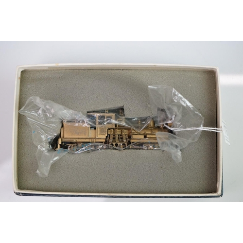 176 - Boxed United Scale Models HO gauge Benson Log Co 25 TonShay HO brass locomotive exclusively for Paci... 