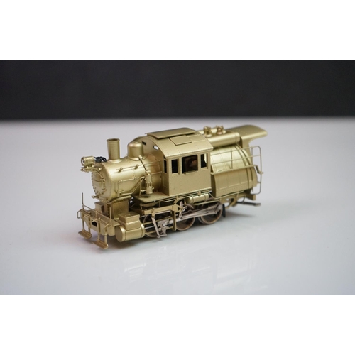 179 - Boxed Gem Models HO gauge KT 105 Reading B8a 0-6-0 Camelback brass locomotive & tender, Japan, appea... 