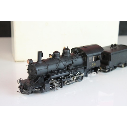 18 - Boxed Westside Model Company HO gauge Sierra #24 2-8-0 locomotive & tender made by Samhongsa Co Ltd ... 