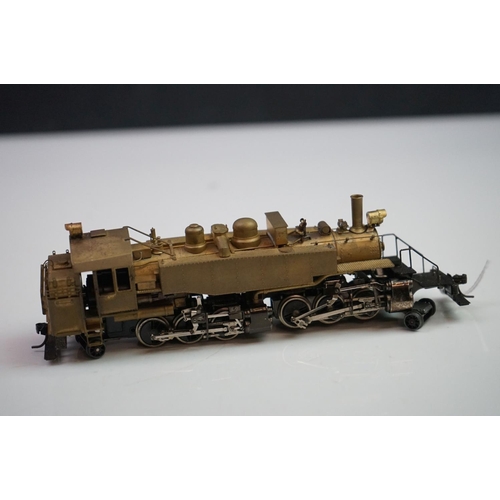 180 - Boxed Northwest Short Line HO gauge Rayonier #8 2-6-6-2T Logging Mallet brass locomotive & tender, J... 