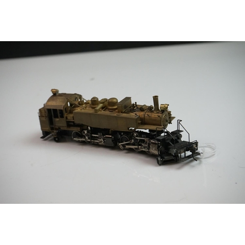 180 - Boxed Northwest Short Line HO gauge Rayonier #8 2-6-6-2T Logging Mallet brass locomotive & tender, J... 