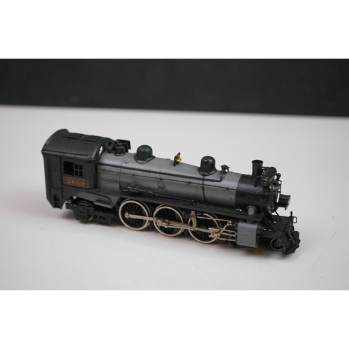 181 - Boxed Toby HO gauge CPR 4-6-2 Class G-2 2658 Canadian Pacific Rail brass locomotive & tender (Japan)... 