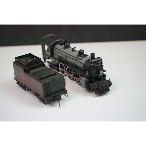 181 - Boxed Toby HO gauge CPR 4-6-2 Class G-2 2658 Canadian Pacific Rail brass locomotive & tender (Japan)... 