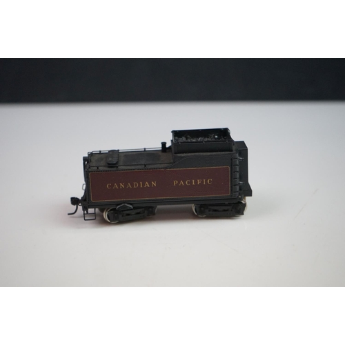 181 - Boxed Toby HO gauge CPR 4-6-2 Class G-2 2658 Canadian Pacific Rail brass locomotive & tender (Japan)... 