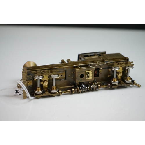 184 - Boxed United Scale Models HO gauge Cherry River Shay 3 Truck Logging brass locomotive & tender exclu... 