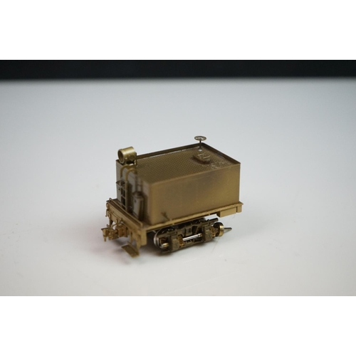 184 - Boxed United Scale Models HO gauge Cherry River Shay 3 Truck Logging brass locomotive & tender exclu... 