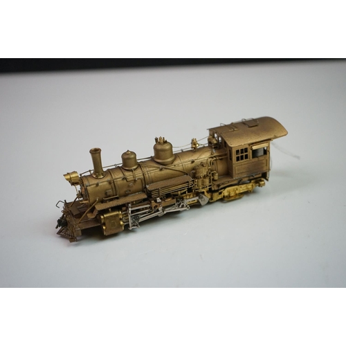 186 - Boxed United Scale Models HO gauge New Hi Grade Rio Grande D&R GW K-27 2-8-2 brass locomotive & tend... 