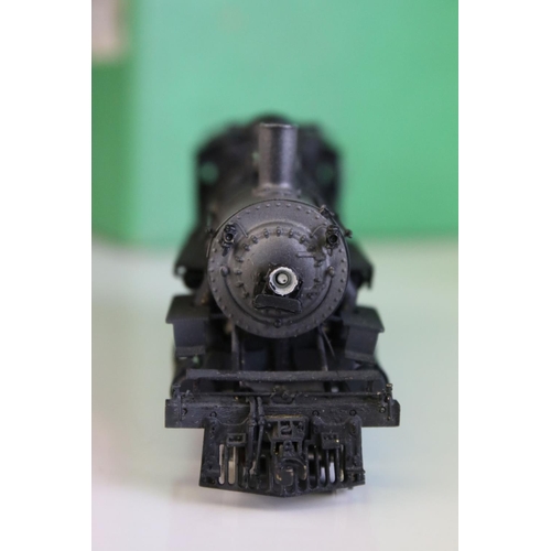 19 - Boxed Overland Models Inc HO gauge C&NW 'D' 4-4-2 locomotive & tender with straight cylinders, made ... 