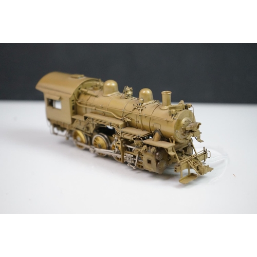 190 - Boxed Overland Models HO gauge C&O G-92 2-8-0 brass locomotive, made by ROK-AM (Korea), unpainted, a... 