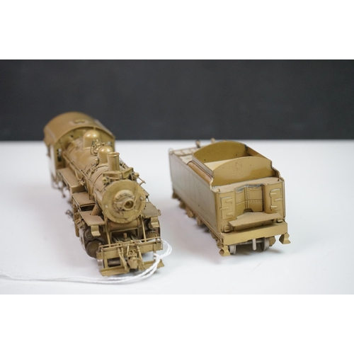 190 - Boxed Overland Models HO gauge C&O G-92 2-8-0 brass locomotive, made by ROK-AM (Korea), unpainted, a... 