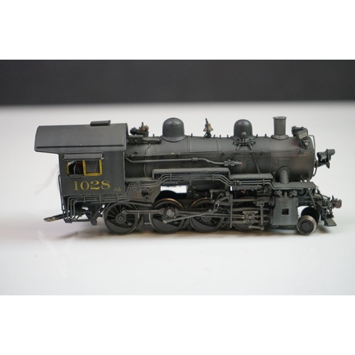 191 - Boxed Overland Models HO gauge C&O G-92 2-8-0 brass locomotive, made by ROK-AM (Korea), painted, app... 