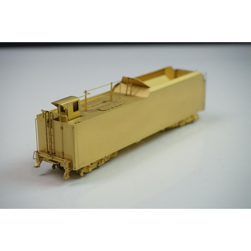 192 - Boxed Sunset Models Inc HO gauge Prestige Series PRR 4-8-2 M-1A brass locomotive & tender (Korea), u... 