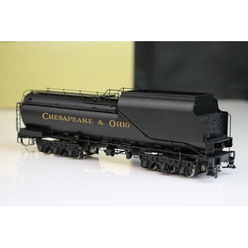 2 - Boxed Iron Horse Models Precision Scale Co HO gauge Cheaspeake & Ohio K-2 2-8-2 locomotive 
& tender... 