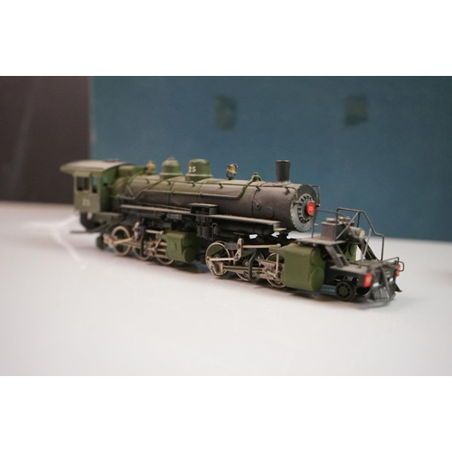 200 - Boxed United Scale Models HO gauge Sierra R.R. 2-6-6-2 Mallet Articulated brass locomotive, painted,... 