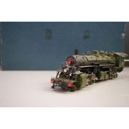 200 - Boxed United Scale Models HO gauge Sierra R.R. 2-6-6-2 Mallet Articulated brass locomotive, painted,... 