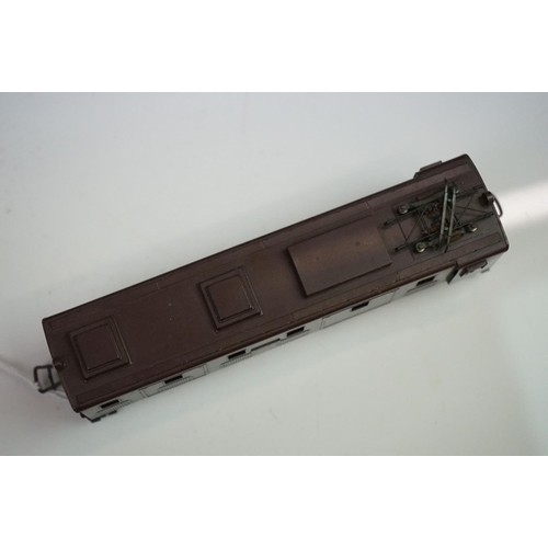 204 - Boxed Tenshodo HO gauge No 476 ED42 -10 brass locomotive (Japan), painted, appearing excellent, gd b... 