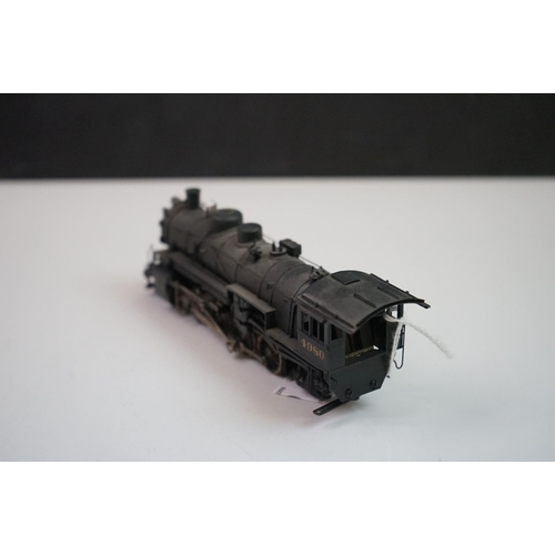 209 - Boxed LMB Models CB&O 01a Class Mikado 4980 brass locomotive (Japan), painted, appearing vg with gd ... 