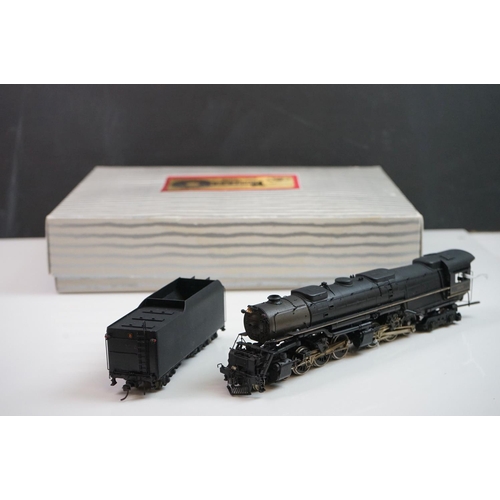 210 - Key Imports HO gauge Steam Articulated CS-23 Challenger Delaware & Hudson 1500 Class 4-6-6-4 brass l... 