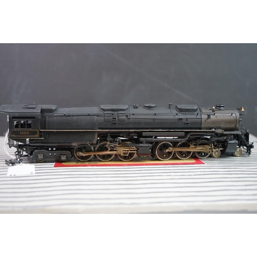 210 - Key Imports HO gauge Steam Articulated CS-23 Challenger Delaware & Hudson 1500 Class 4-6-6-4 brass l... 