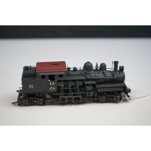 216 - Boxed Westside Model Company HO gauge D & RGW Class C-16 #278 Hon-3 2-8-0 brass locomotive & tender,... 