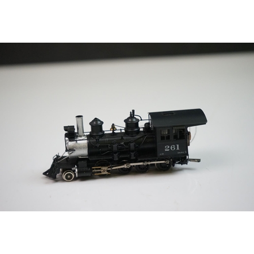 216 - Boxed Westside Model Company HO gauge D & RGW Class C-16 #278 Hon-3 2-8-0 brass locomotive & tender,... 