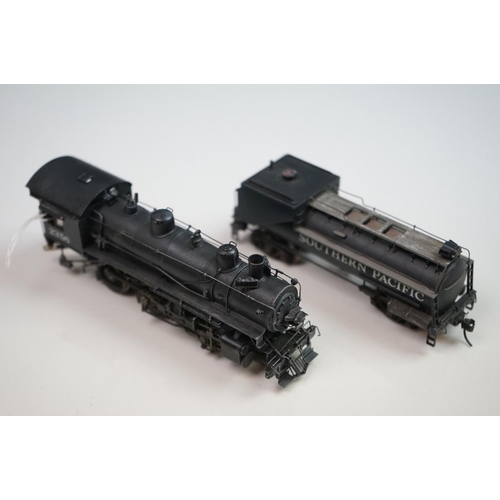 217 - Boxed Westside Model Company HO gauge T-31 4-6-0 Southern Pacific 2356 brass locomotive & tender, ma... 